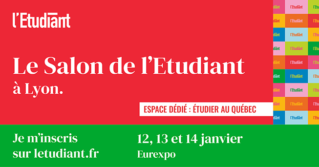 Salon de l'étudiant à Lyon du 12 au 14 janvier 2024
