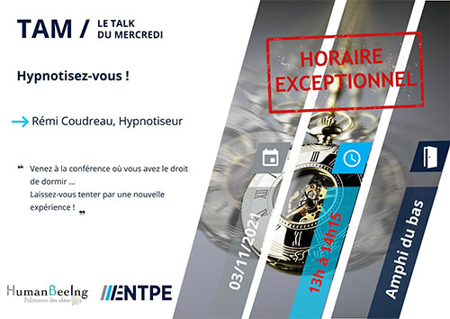 Hypnotisez-vous ! - 3 novembre 2021