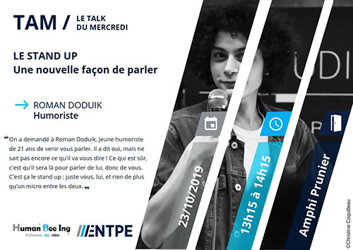Le stand up, une nouvelle façon de parler