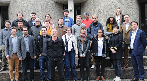 Les étudiants du MS “Innovative Governance of Large Urban Systems” de l'EPFL en cours à l'ENTPE 