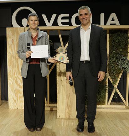 Remise du Trophée Véolia de la transformation écologique 2021