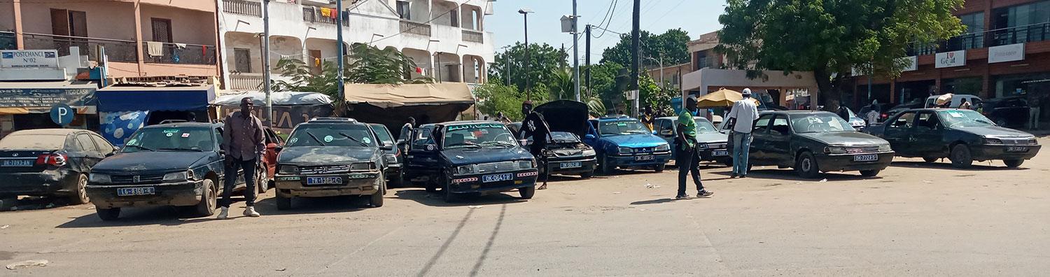Taxis clandos Dakar