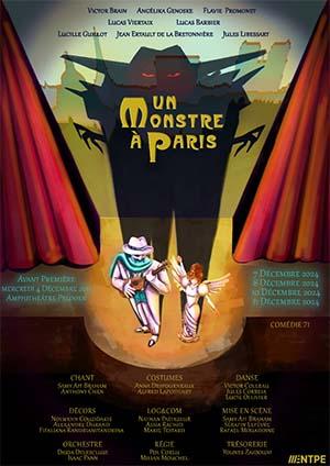 Affiche monstre à Paris