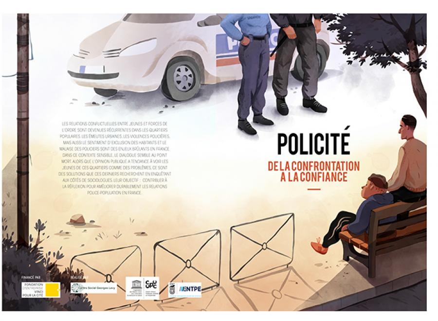 Des jeunes de quartiers populaires publient une bande dessinée pour rapprocher citoyens et forces de l’ordre