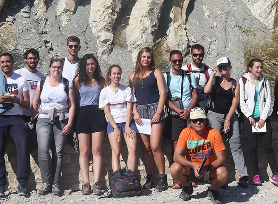 Ecole de terrain géologie et risques