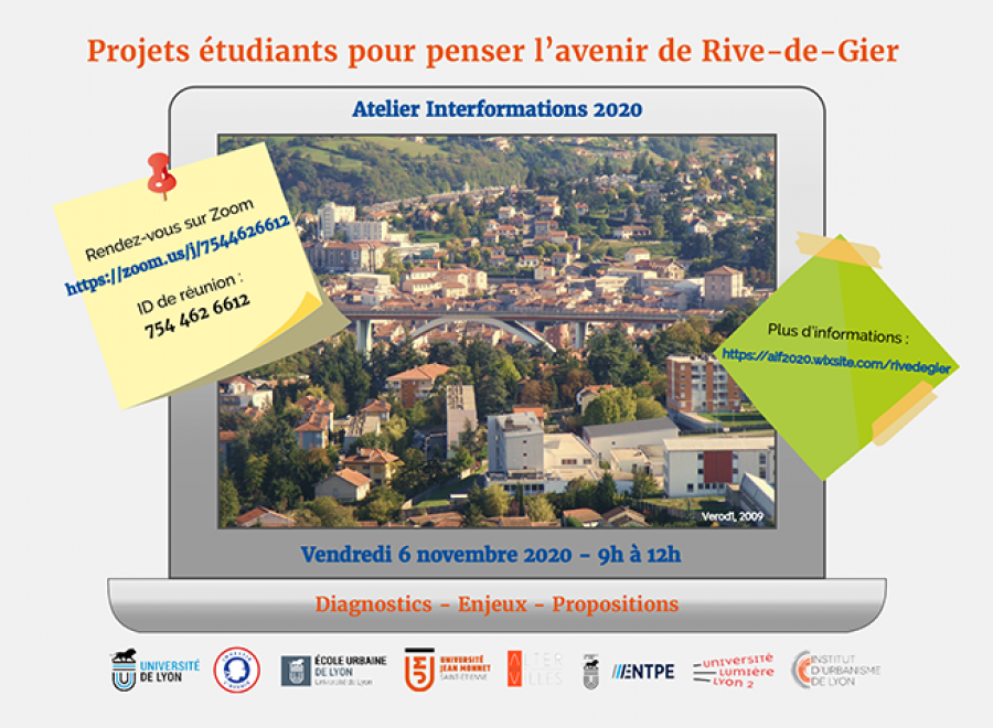 Aménagment et politiques urbaines sur la commune de Rive-de-Gier