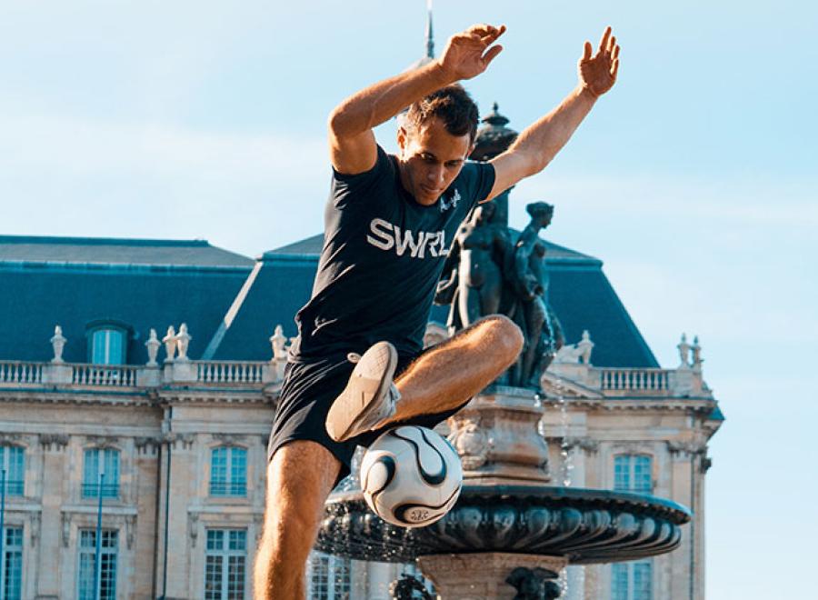 de footballeur à freestyleur