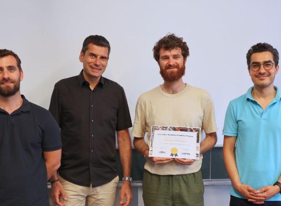 Remise du prix Citec à l'ENTPE