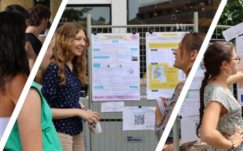 le forum modelisation, pitch des élèves de 1re année du cursus ingénieur