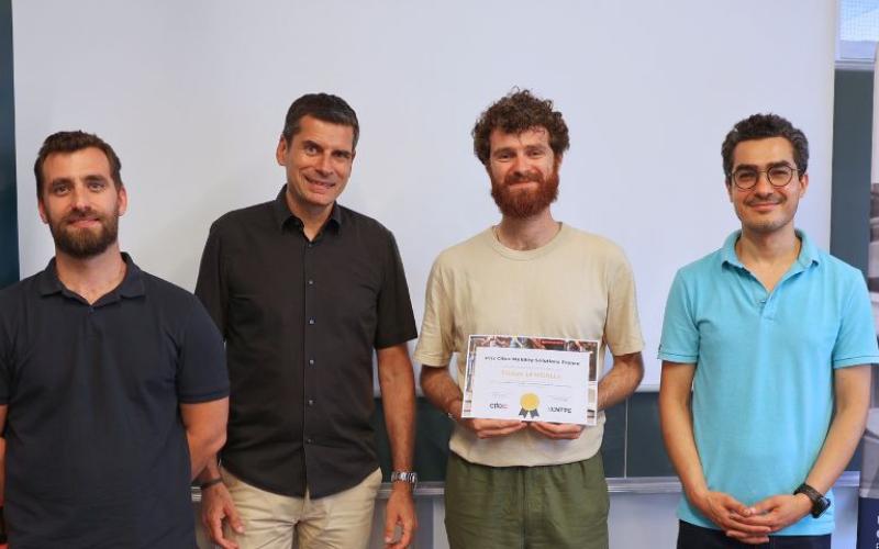 Remise du prix Citec à l'ENTPE