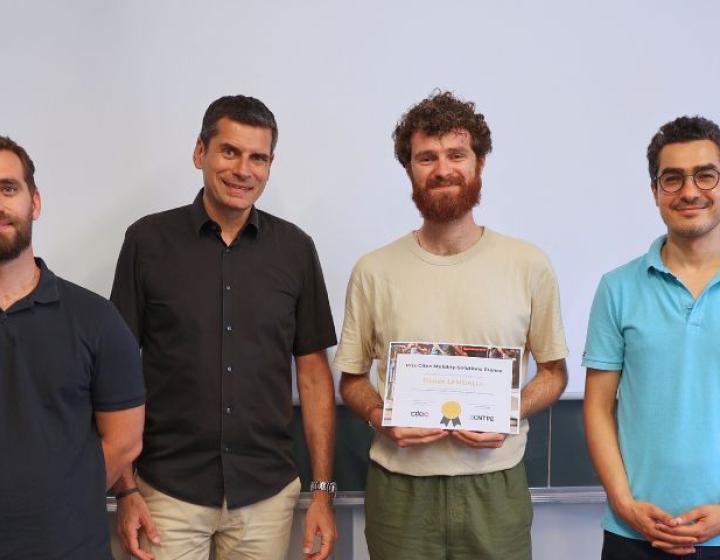 Remise du prix Citec à l'ENTPE