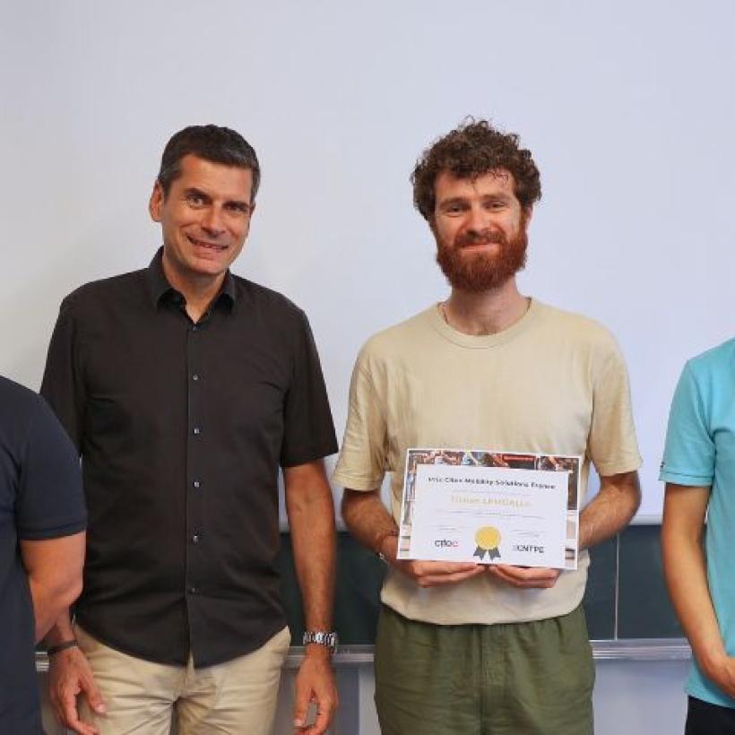 Remise du prix Citec à l'ENTPE